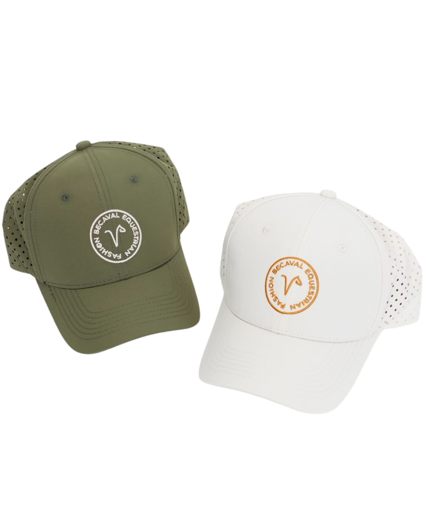 BecaVal Ivory Equestrian Cap